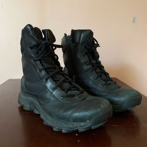 black work boots